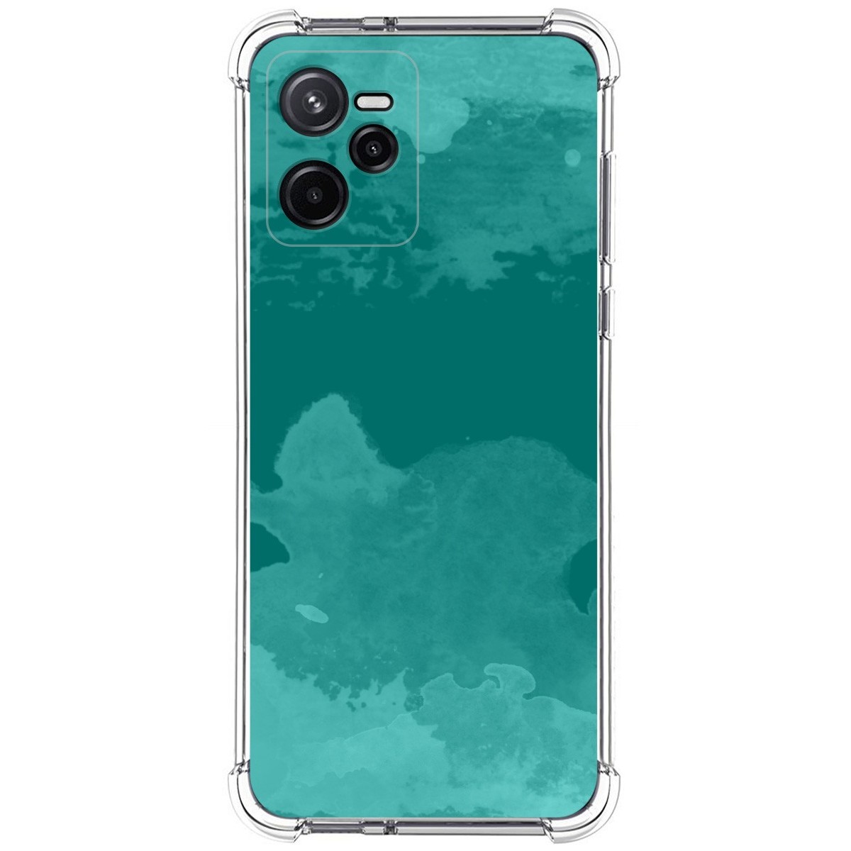 Funda Silicona Antigolpes para Realme Narzo 50A Prime diseño Acuarela 06 Dibujos