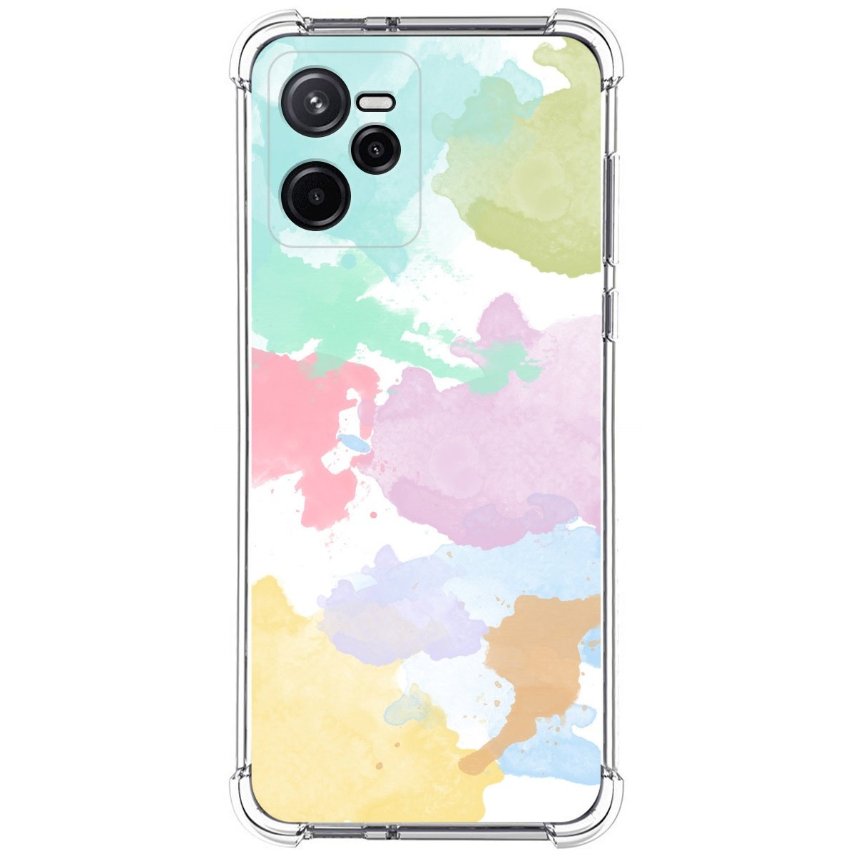Funda Silicona Antigolpes para Realme Narzo 50A Prime diseño Acuarela 11 Dibujos