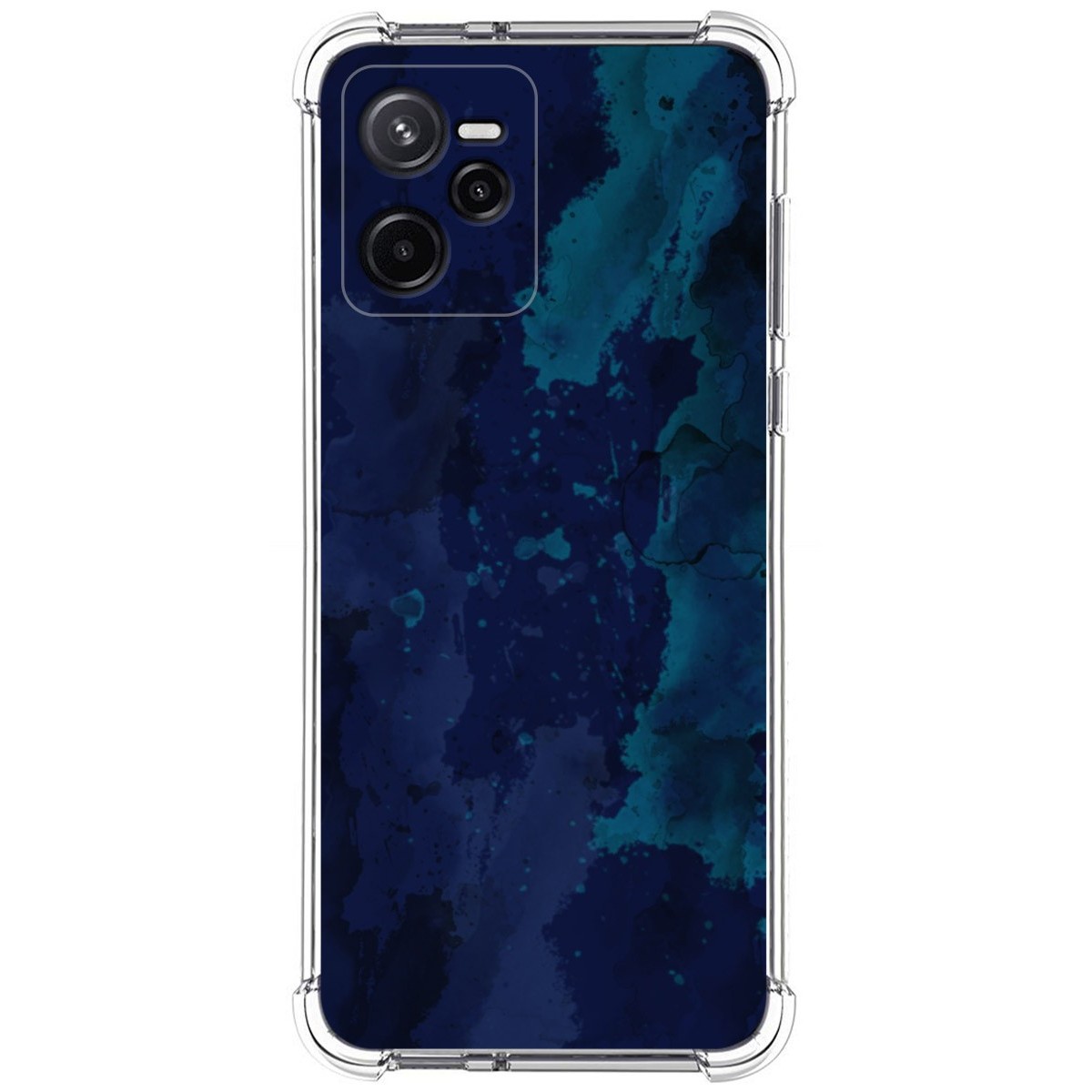 Funda Silicona Antigolpes para Realme Narzo 50A Prime diseño Acuarela 13 Dibujos