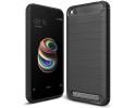 Funda Gel Tpu Tipo Carbon Negra para Xiaomi Redmi 5A 5"
