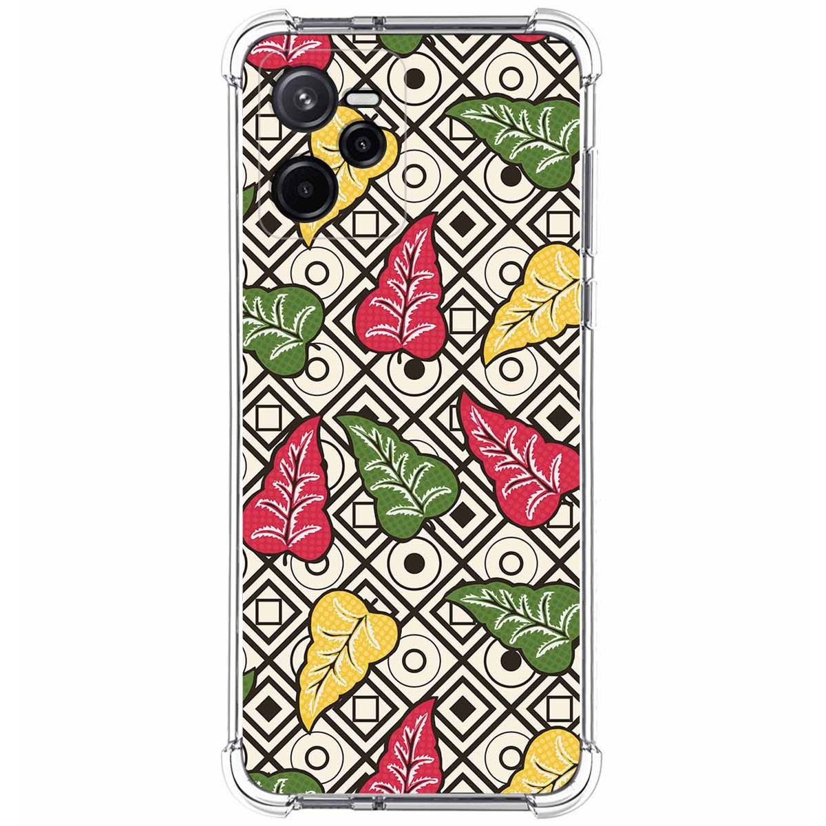 Funda Silicona Antigolpes para Realme Narzo 50A Prime diseño Flores 11 Dibujos