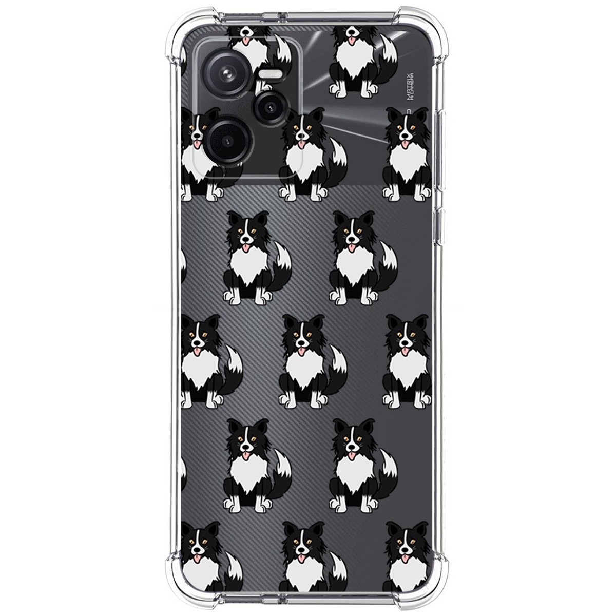 Funda Silicona Antigolpes para Realme Narzo 50A Prime diseño Perros 07 Dibujos