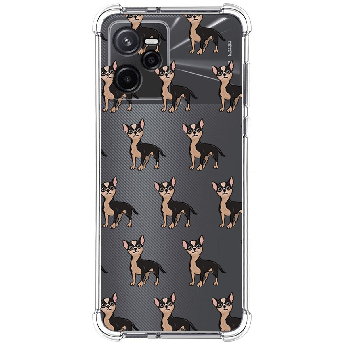 Funda Silicona Antigolpes para Realme Narzo 50A Prime diseño Perros 11 Dibujos