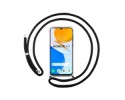 Funda Colgante Transparente para Huawei Honor X7 con Cordon Negro