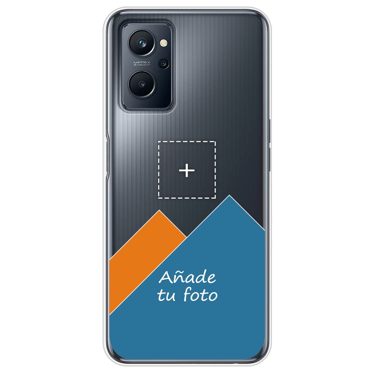 Personaliza tu Funda Doble Pc + Tpu 360 con tu Fotografia para Realme 9i Dibujo Personalizada