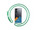 Personaliza tu Funda Colgante Transparente para Huawei Honor X7 con Cordon Verde Agua Dibujo Personalizada