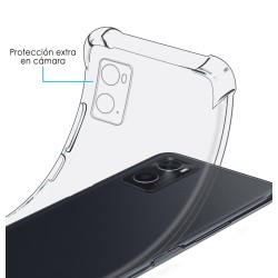 Funda Silicona Antigolpes Transparente para Oppo A76 / A96 2