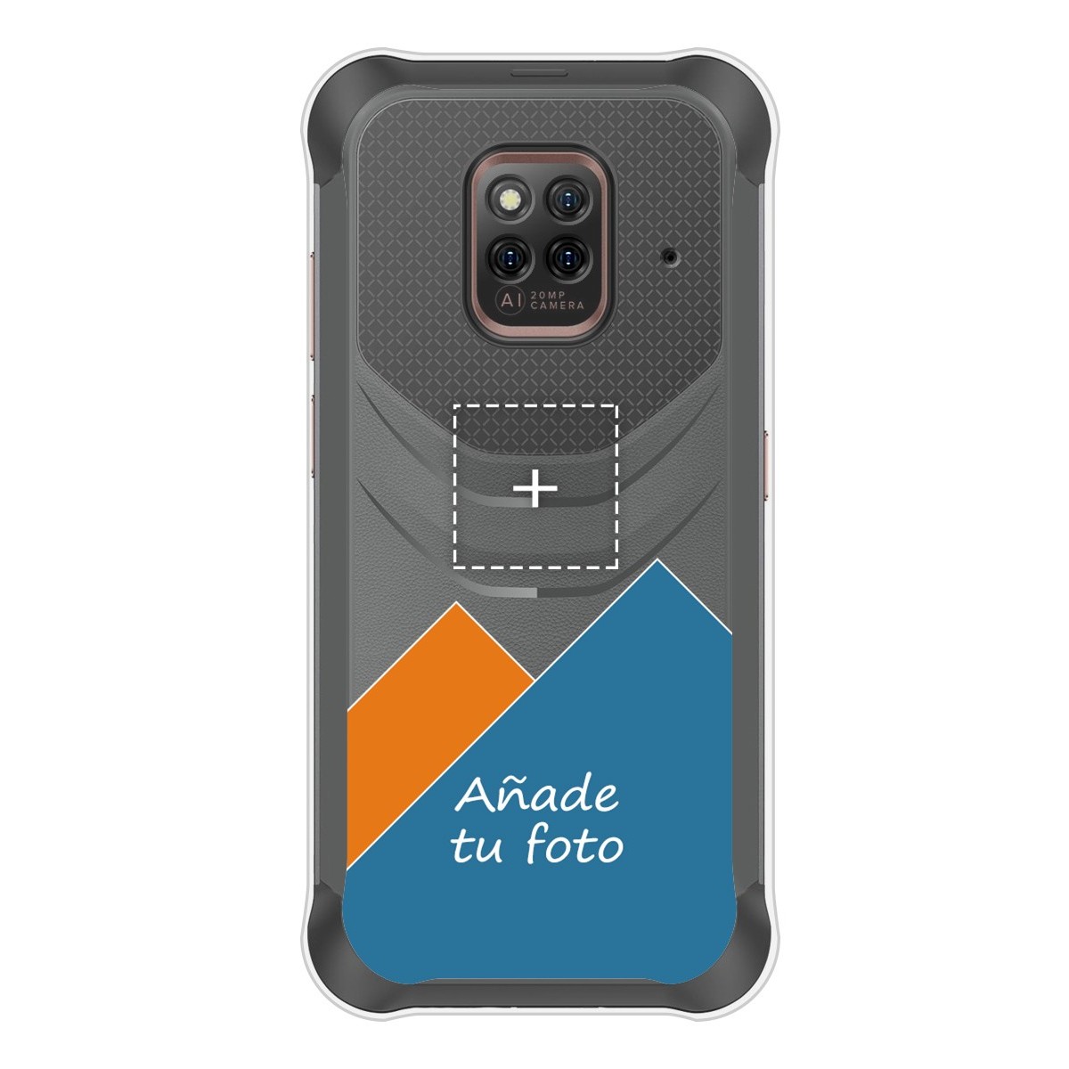 Personaliza tu Funda Silicona Gel Tpu Transparente con tu Fotografia para Ulefone Power Armor 14 / 14 Pro Dibujo Personalizada