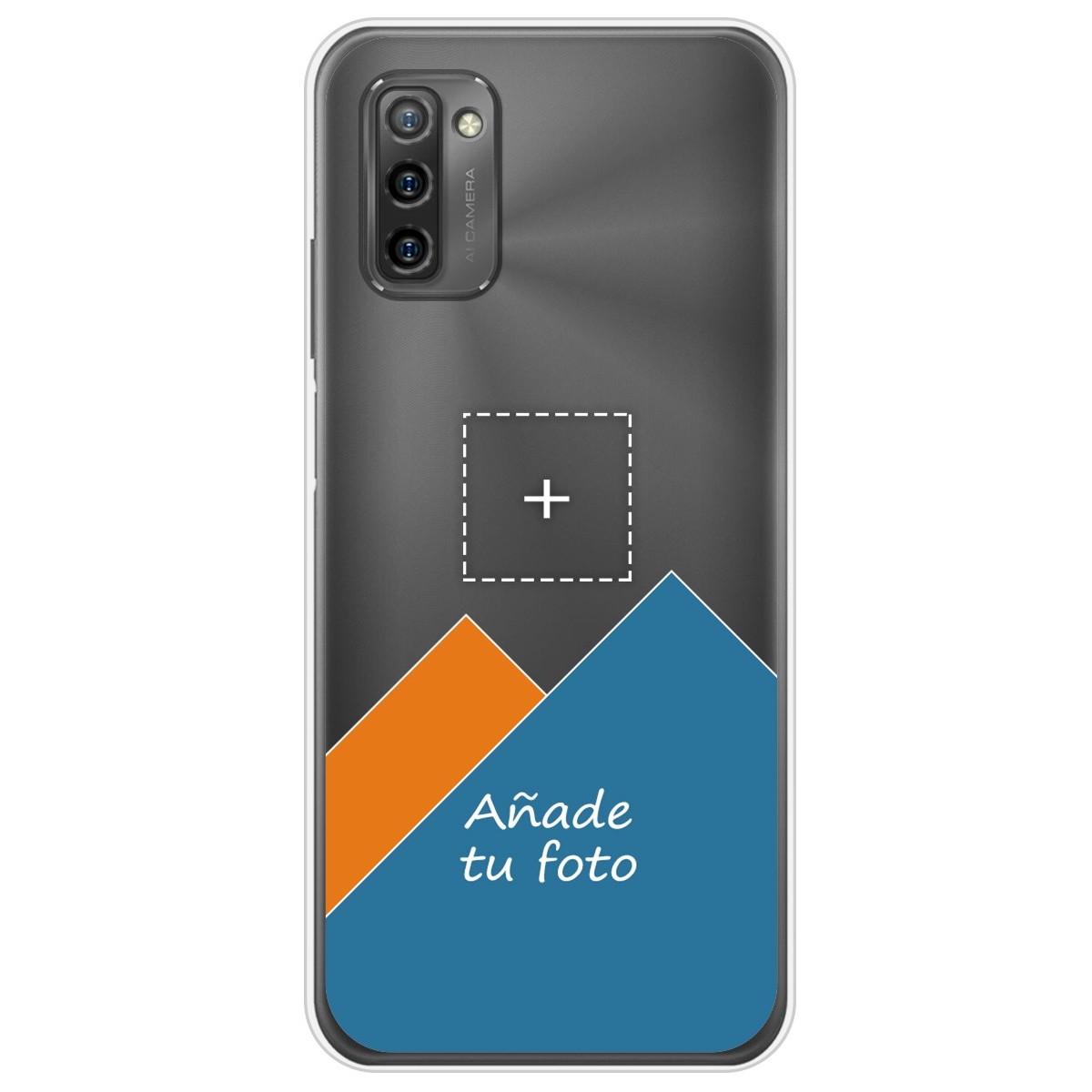 Personaliza tu Funda Silicona Gel Tpu Transparente con tu Fotografia para Ulefone Note 12P Dibujo Personalizada