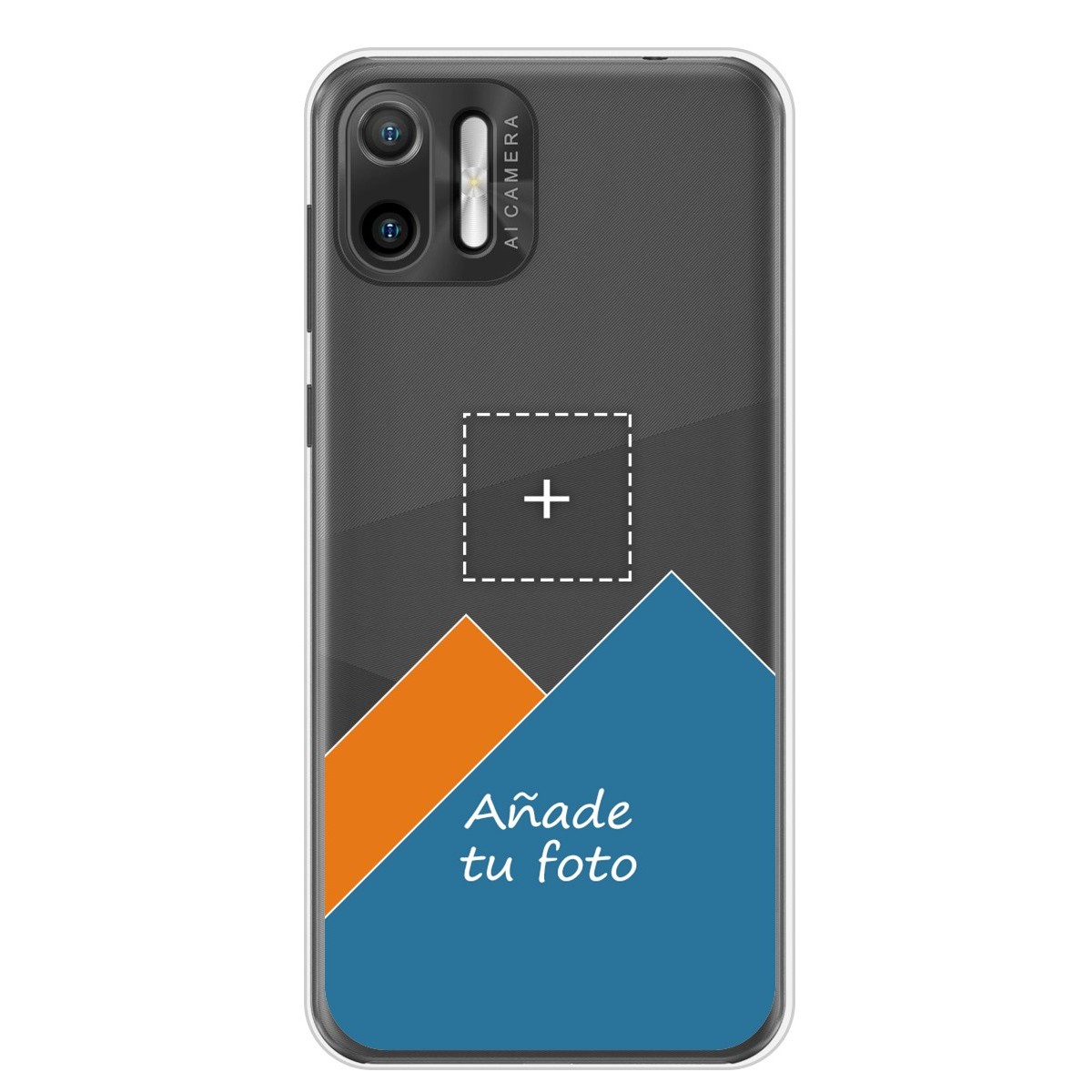 Personaliza tu Funda Silicona Gel Tpu Transparente con tu Fotografia para Ulefone Note Note 6 / 6P Dibujo Personalizada