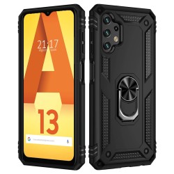 Funda Tough Armor con Anillo Giratorio Negra para Samsung Galaxy A13 4G