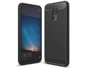 Funda Gel Tpu Tipo Carbon Negra para Huawei Mate 10 Lite