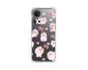 Funda Silicona Antigolpes para Huawei Honor X7 diseño Cerdos Dibujos