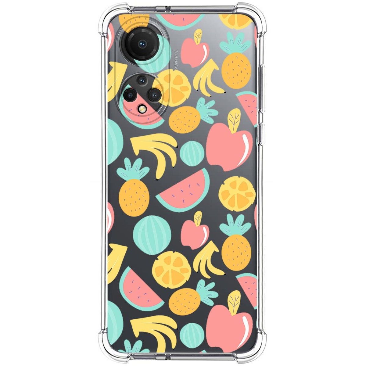 Funda Silicona Antigolpes para Huawei Honor X7 diseño Frutas 02 Dibujos