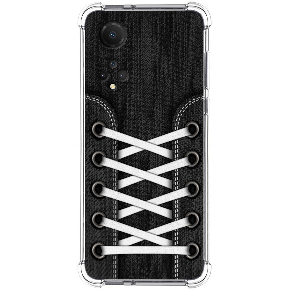 Funda Silicona Antigolpes para Huawei Honor X7 diseño Zapatillas 02 Dibujos