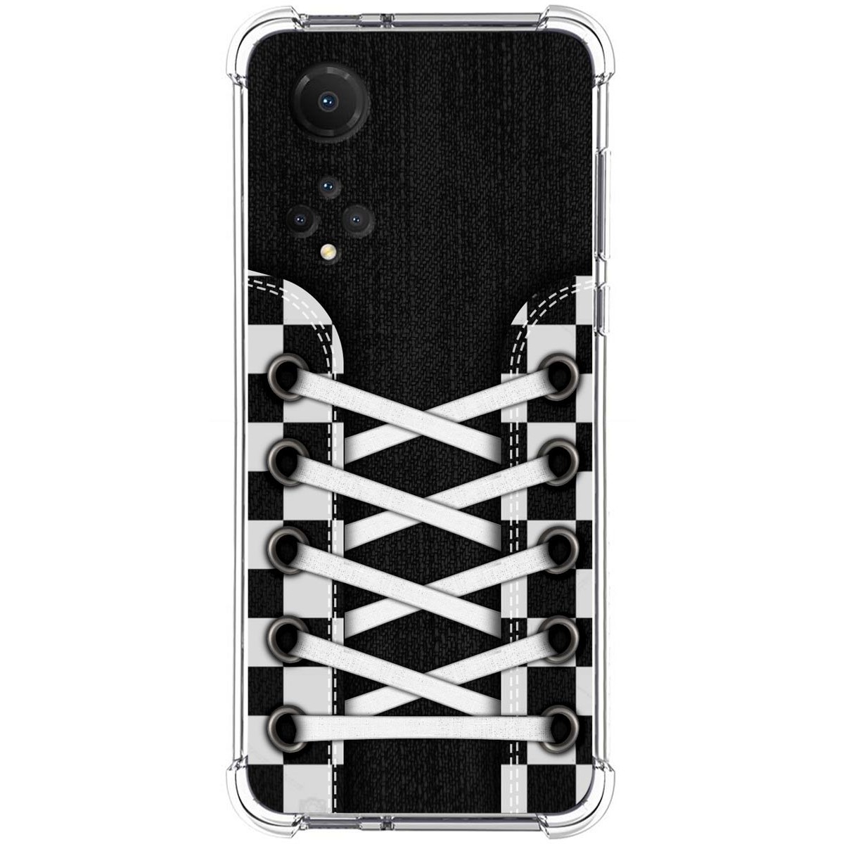 Funda Silicona Antigolpes para Huawei Honor X7 diseño Zapatillas 03 Dibujos