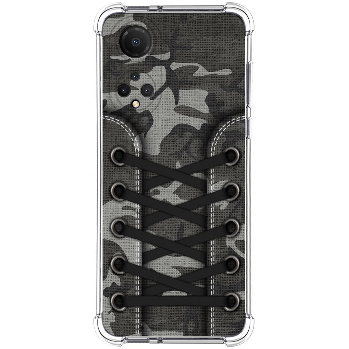 Funda Silicona Antigolpes para Huawei Honor X7 diseño Zapatillas 15 Dibujos