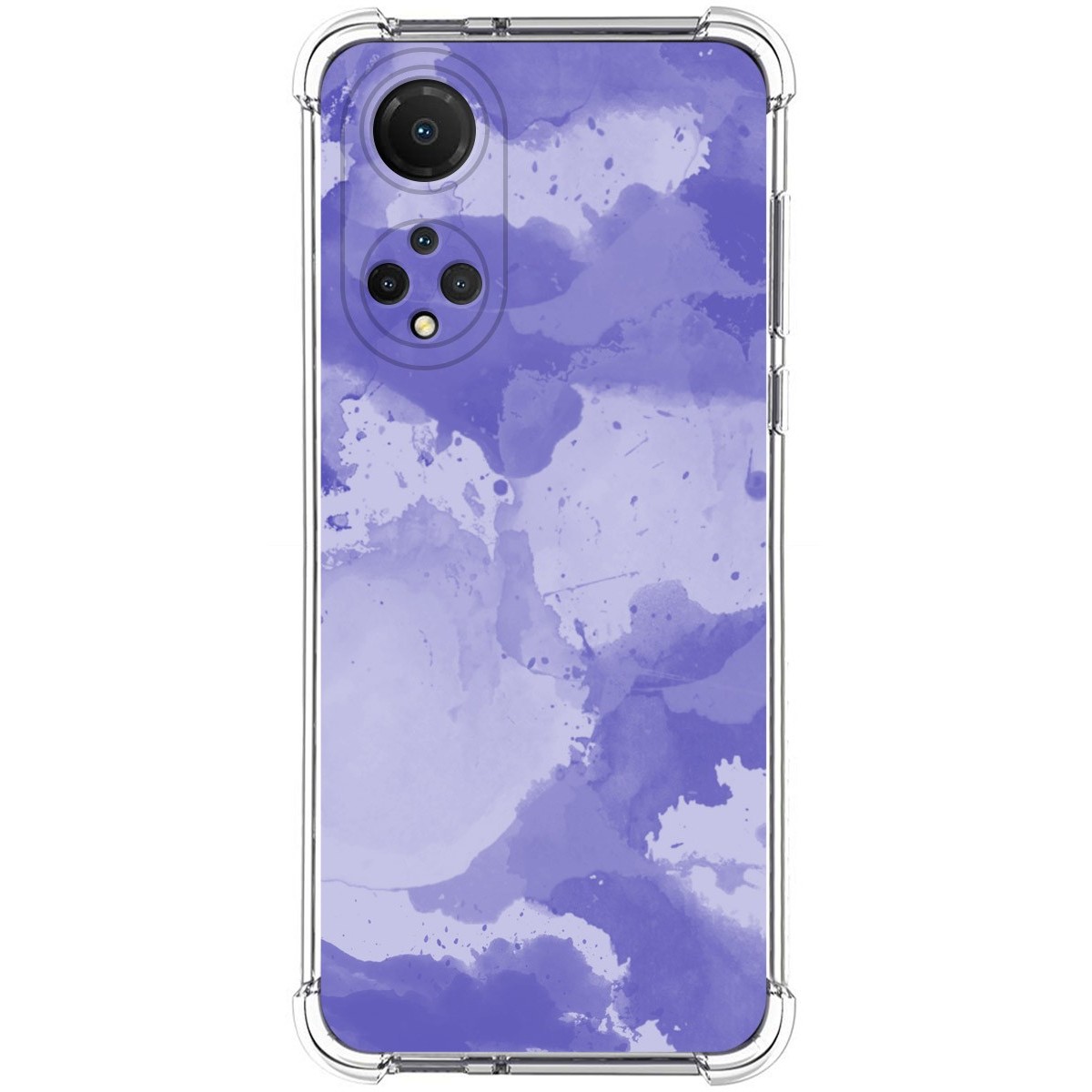 Funda Silicona Antigolpes para Huawei Honor X7 diseño Acuarela 01 Dibujos