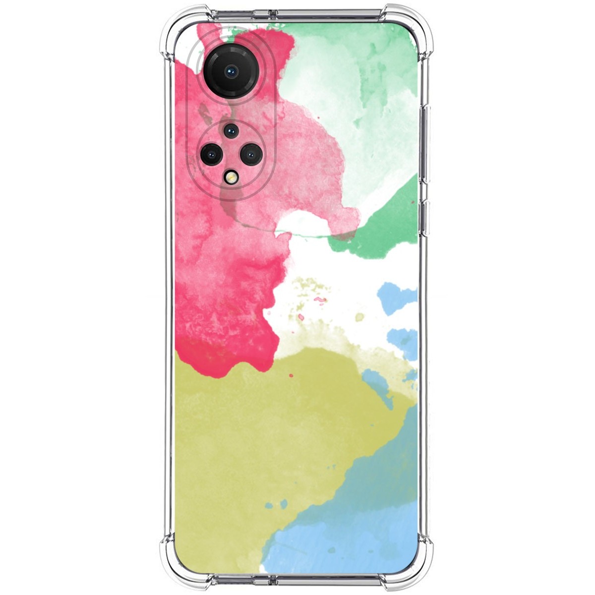 Funda Silicona Antigolpes para Huawei Honor X7 diseño Acuarela 02 Dibujos