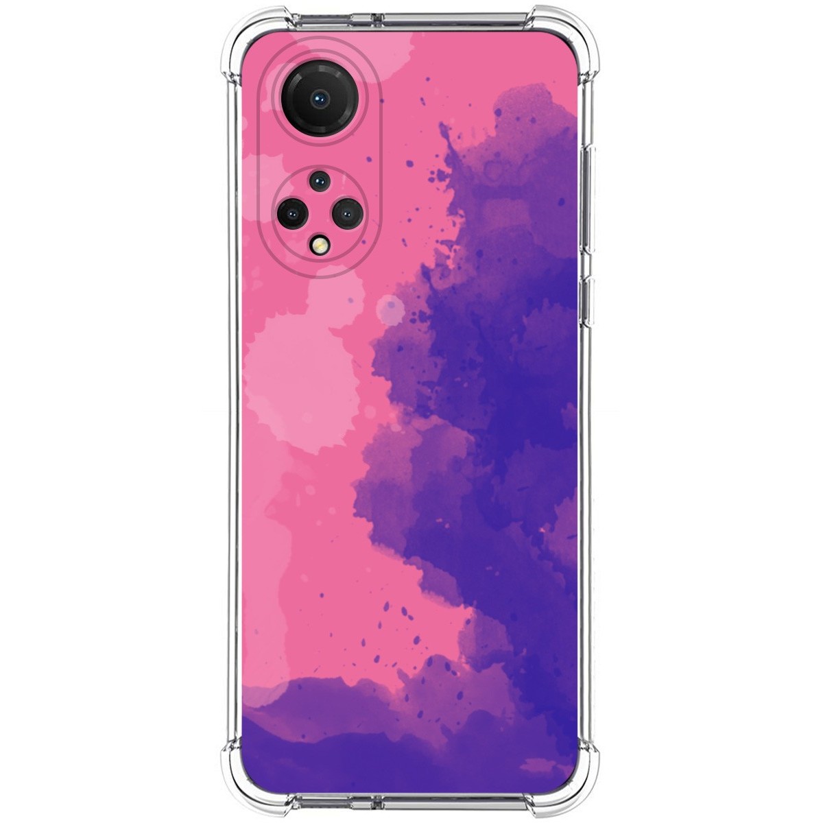 Funda Silicona Antigolpes para Huawei Honor X7 diseño Acuarela 07 Dibujos