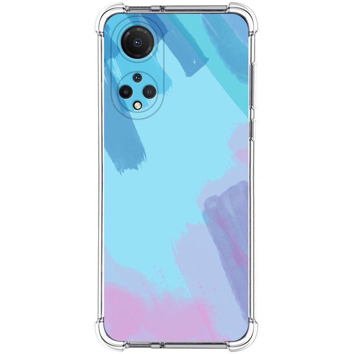 Funda Silicona Antigolpes para Huawei Honor X7 diseño Acuarela 10 Dibujos