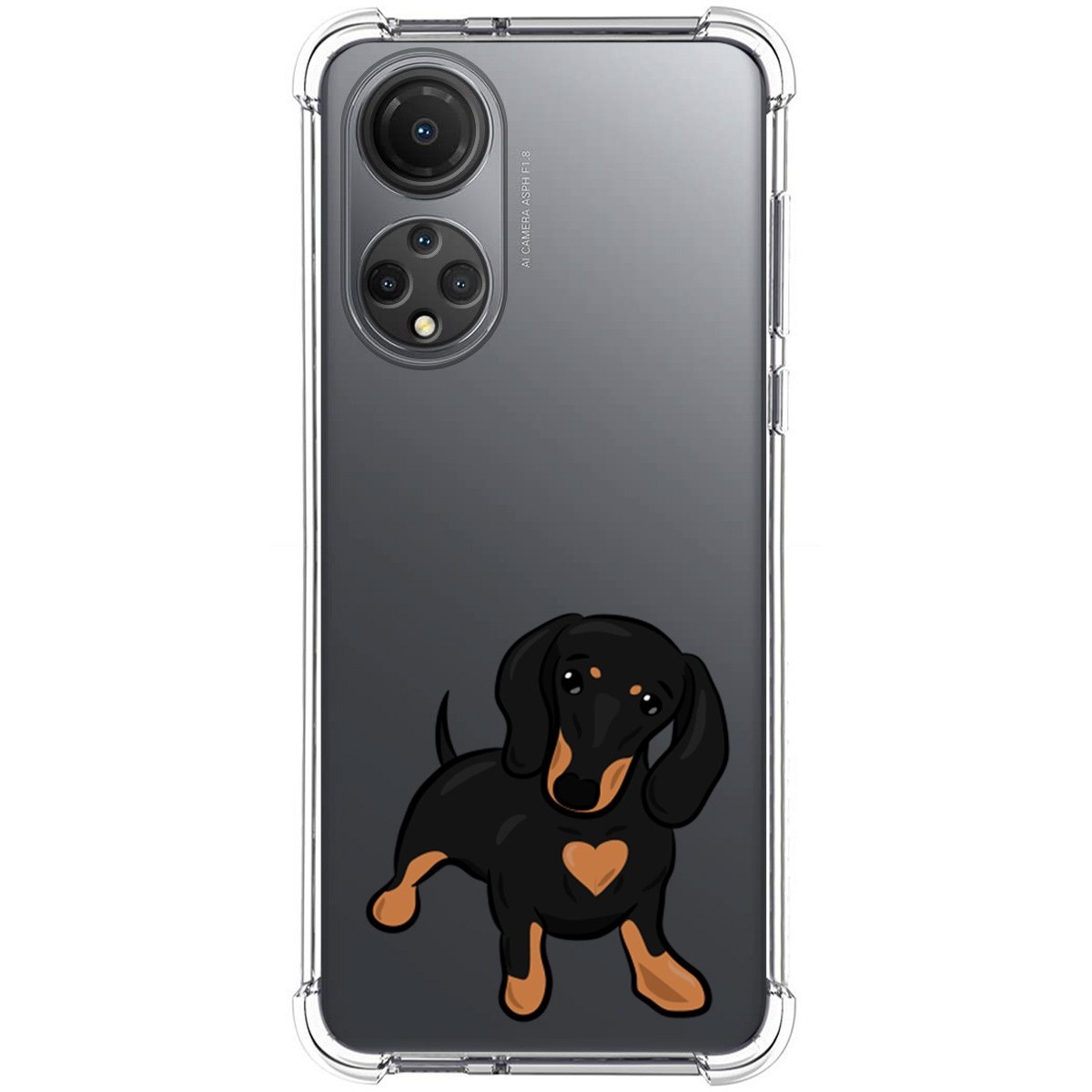 Funda Silicona Antigolpes para Huawei Honor X7 diseño Perros 04 Dibujos