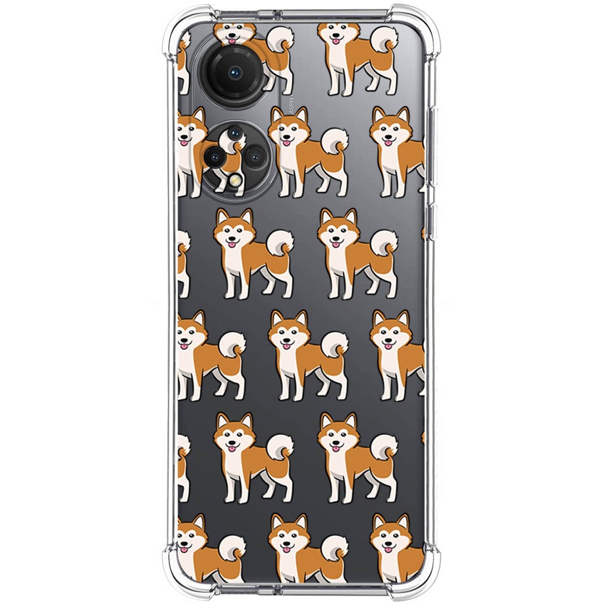 Funda Silicona Antigolpes para Huawei Honor X7 diseño Perros 08 Dibujos