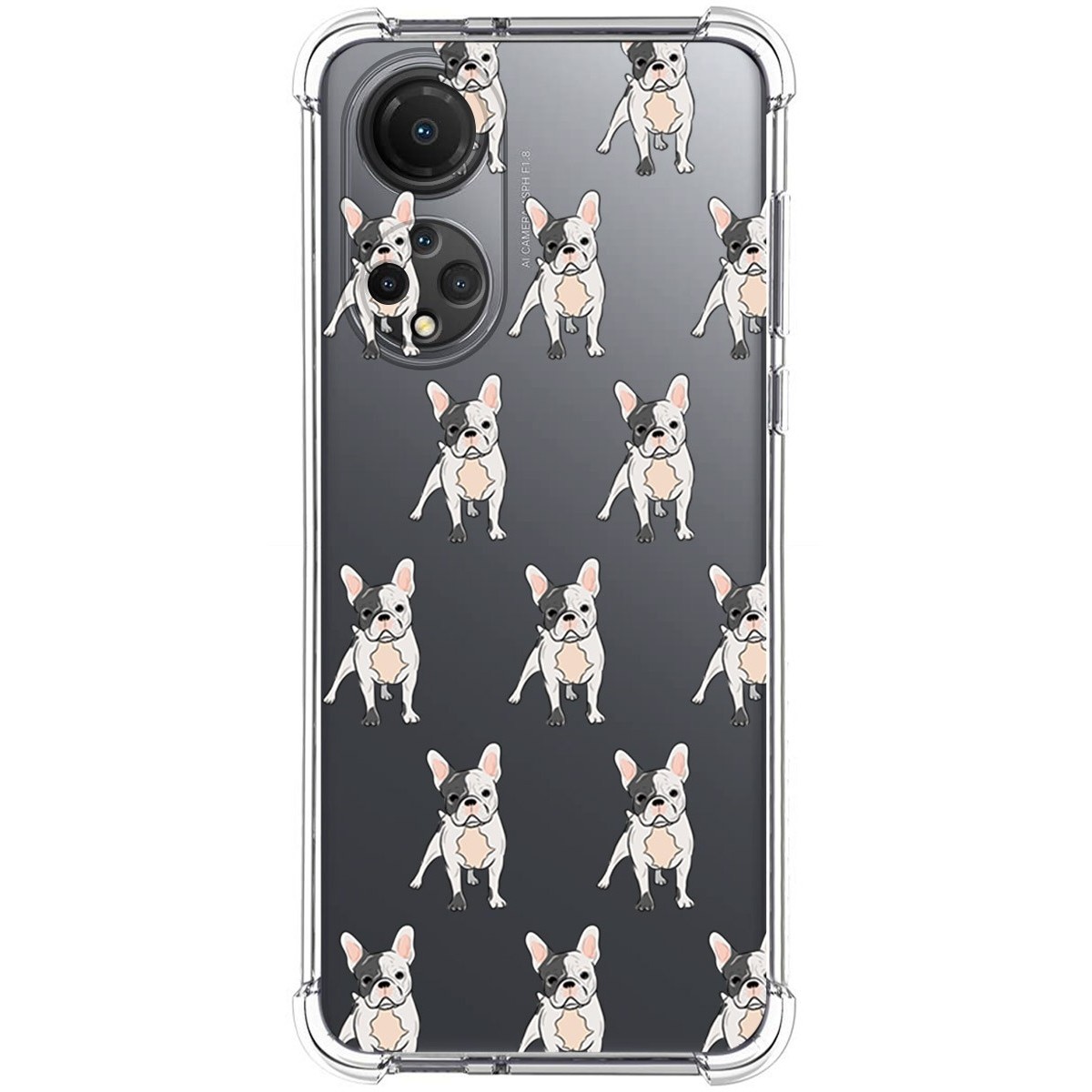 Funda Silicona Antigolpes para Huawei Honor X7 diseño Perros 12 Dibujos