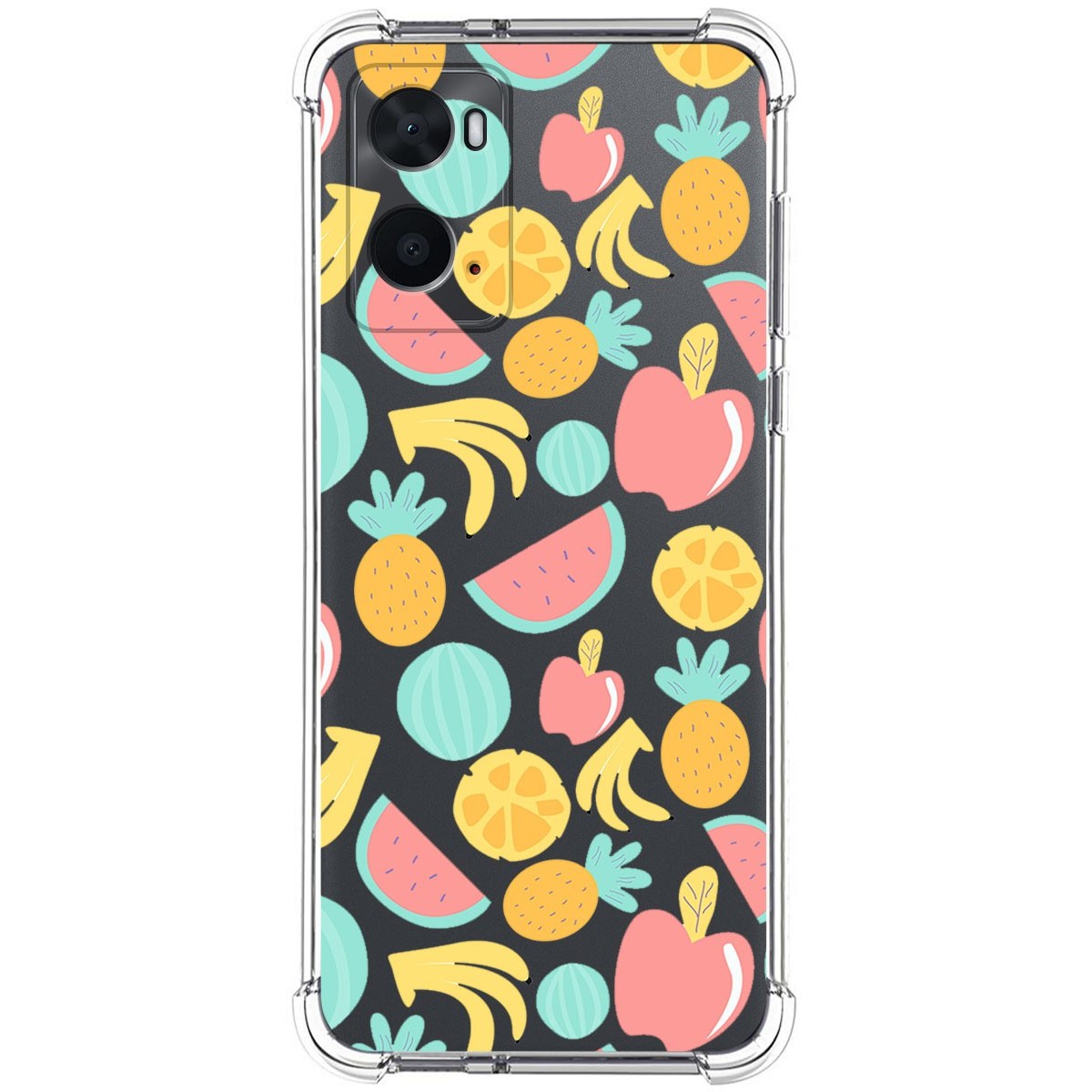 Funda Silicona Antigolpes para Oppo A76 / A96 diseño Frutas 02 Dibujos