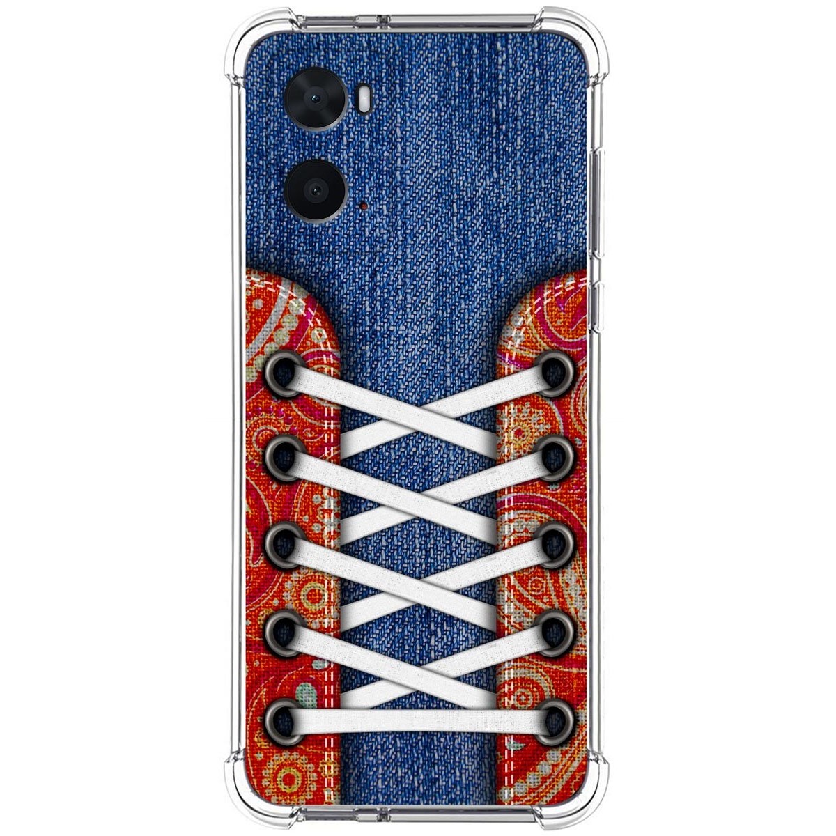 Funda Silicona Antigolpes para Oppo A76 / A96 diseño Zapatillas 11 Dibujos