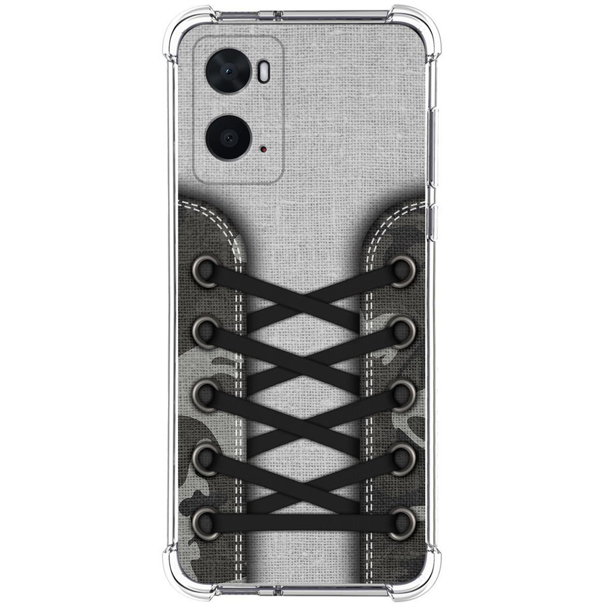 Funda Silicona Antigolpes para Oppo A76 / A96 diseño Zapatillas 16 Dibujos