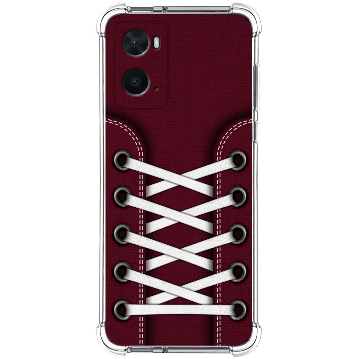 Funda Silicona Antigolpes para Oppo A76 / A96 diseño Zapatillas 17 Dibujos