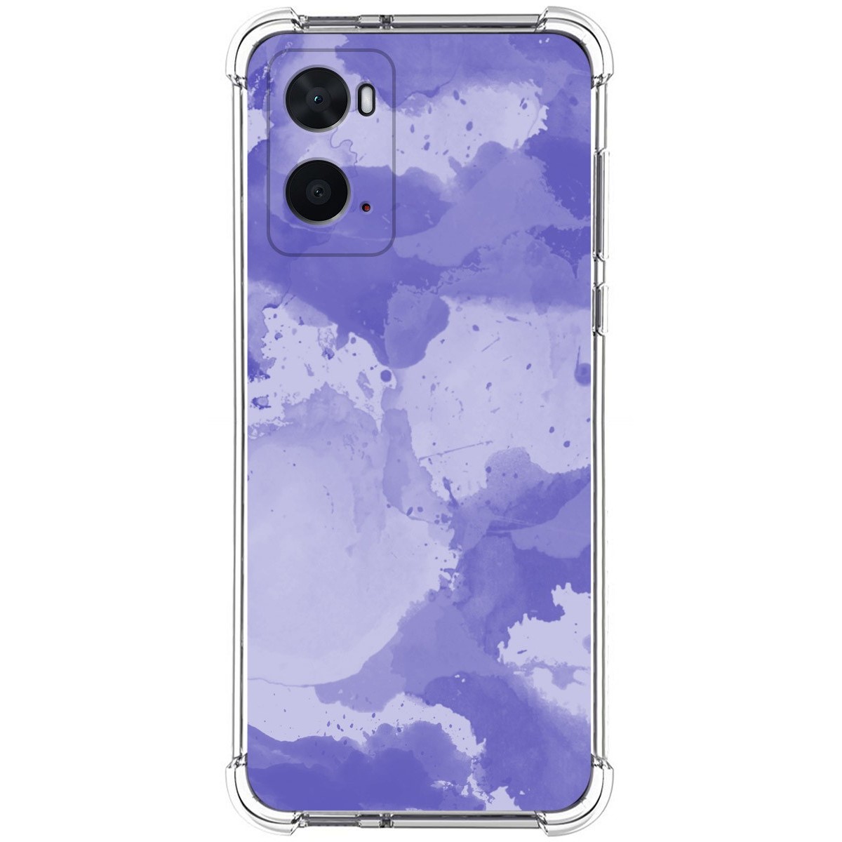 Funda Silicona Antigolpes para Oppo A76 / A96 diseño Acuarela 01 Dibujos