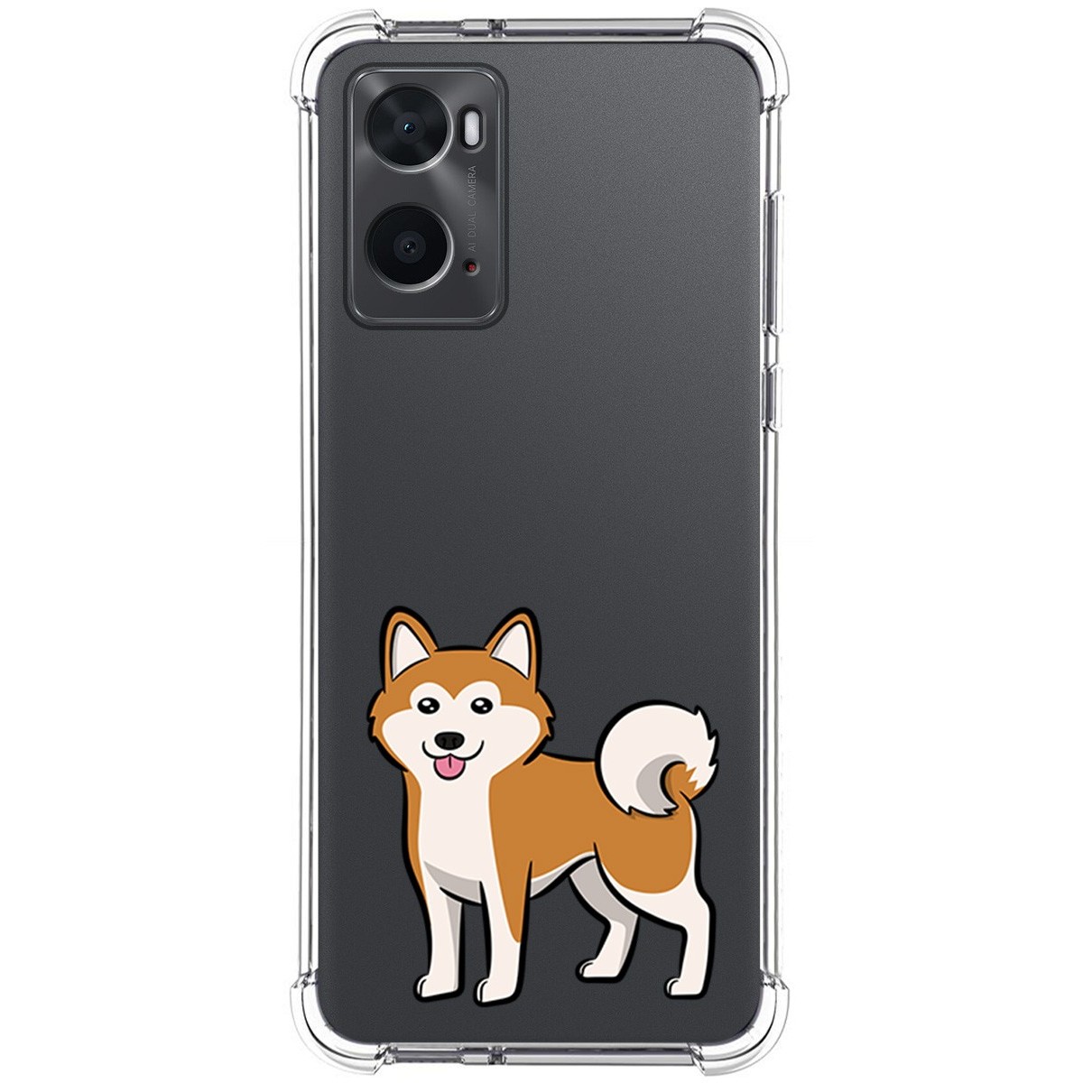 Funda Silicona Antigolpes para Oppo A76 / A96 diseño Perros 02 Dibujos