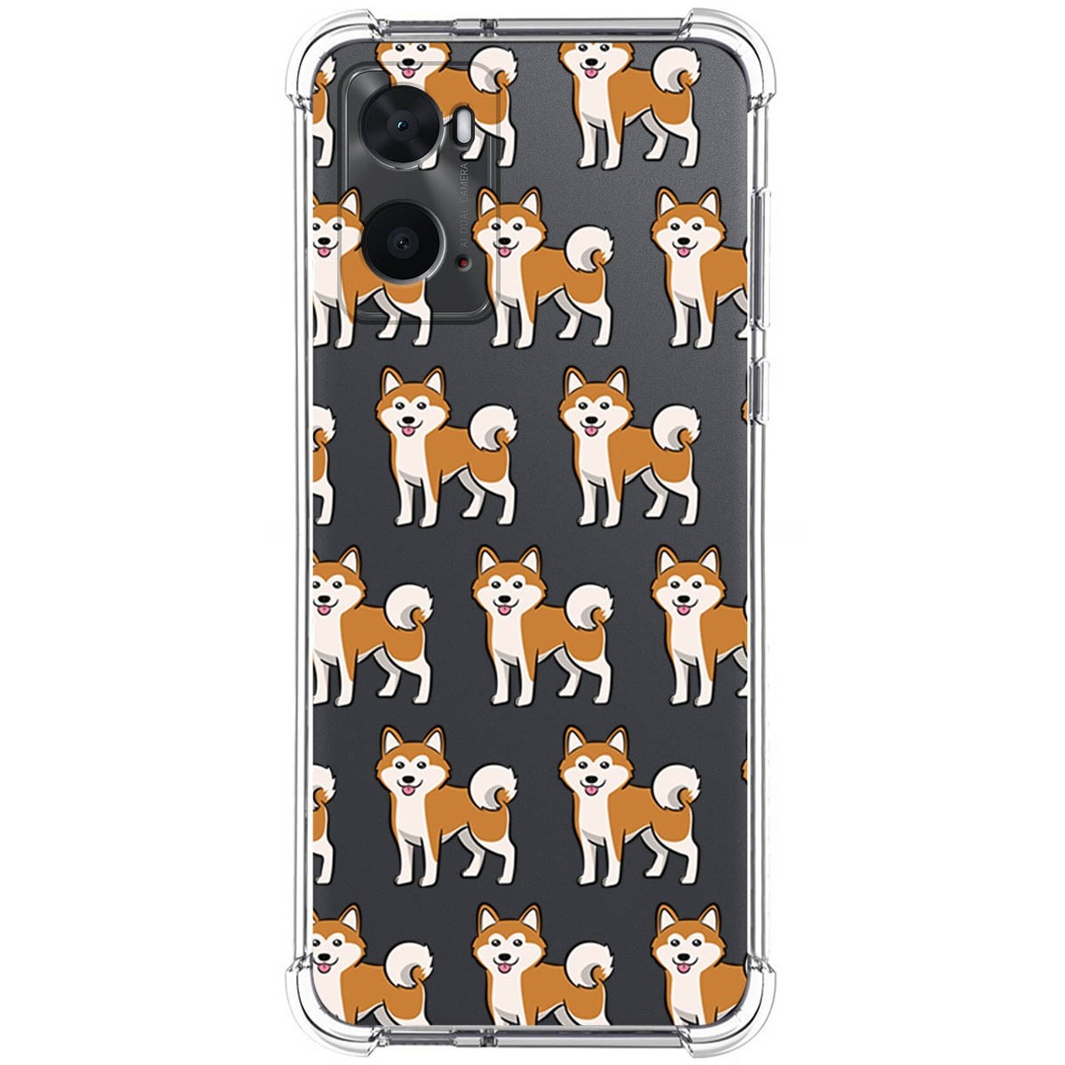 Funda Silicona Antigolpes para Oppo A76 / A96 diseño Perros 08 Dibujos