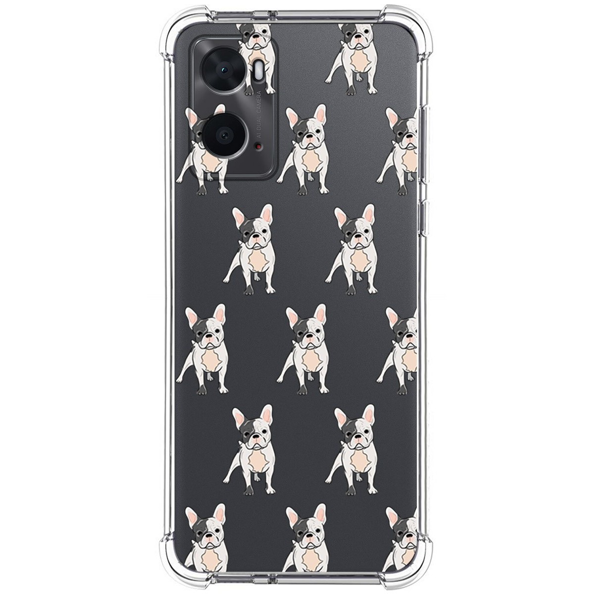 Funda Silicona Antigolpes para Oppo A76 / A96 diseño Perros 12 Dibujos