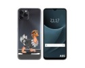 Funda Silicona Transparente para Blackview A95 diseño Avestruz Dibujos