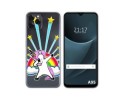 Funda Silicona Transparente para Blackview A95 diseño Unicornio Dibujos