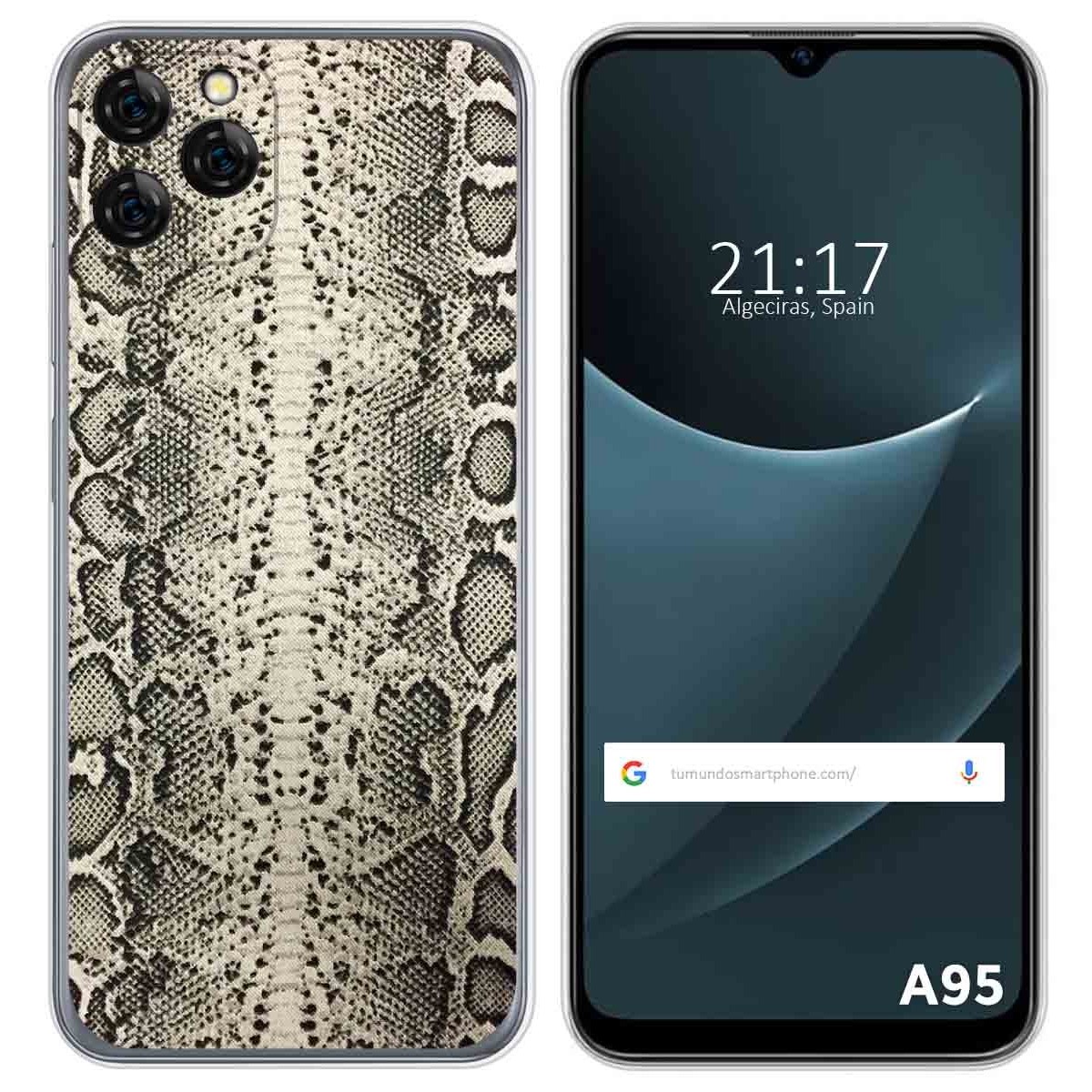 Funda Silicona para Blackview A95 diseño Animal 01 Dibujos