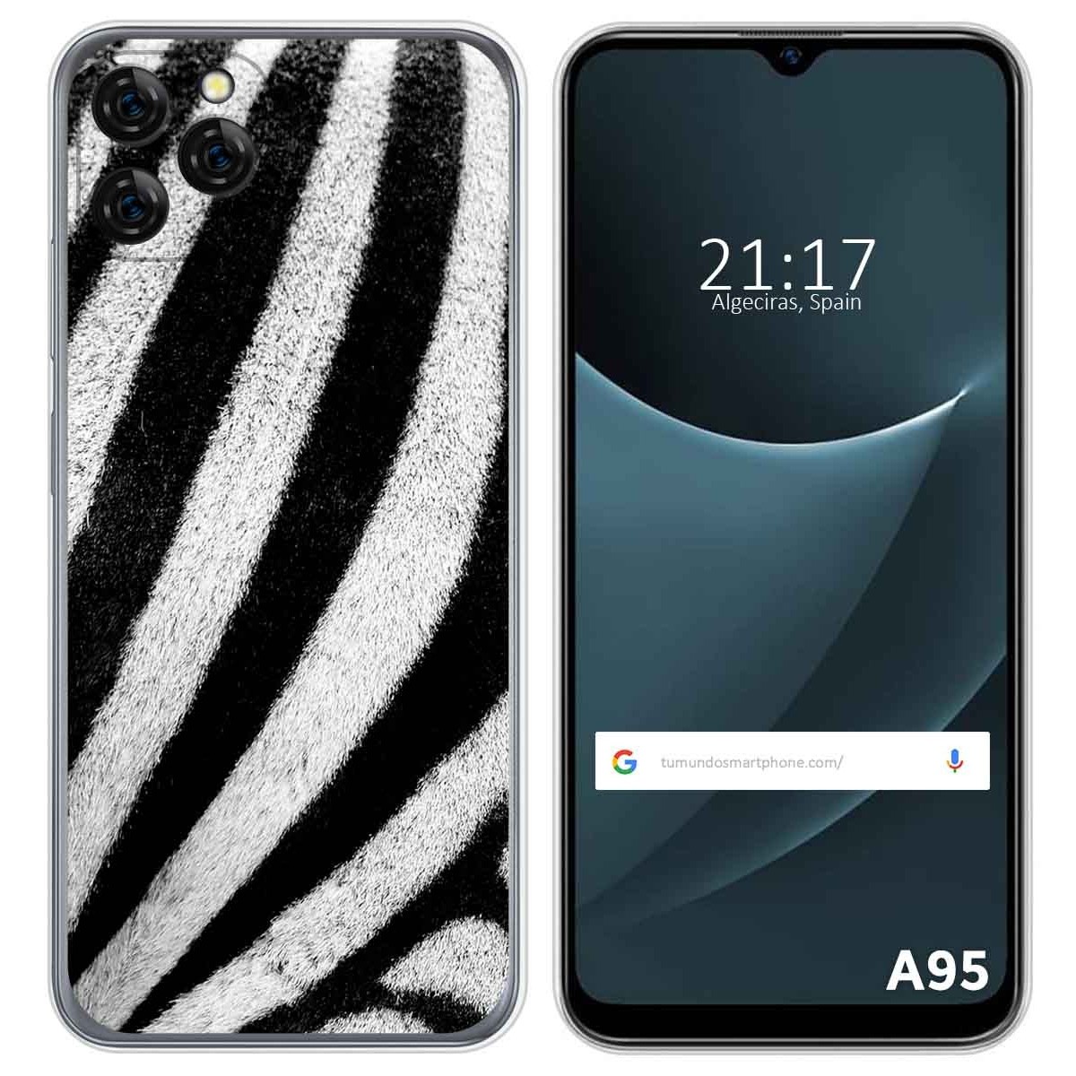 Funda Silicona para Blackview A95 diseño Animal 02 Dibujos