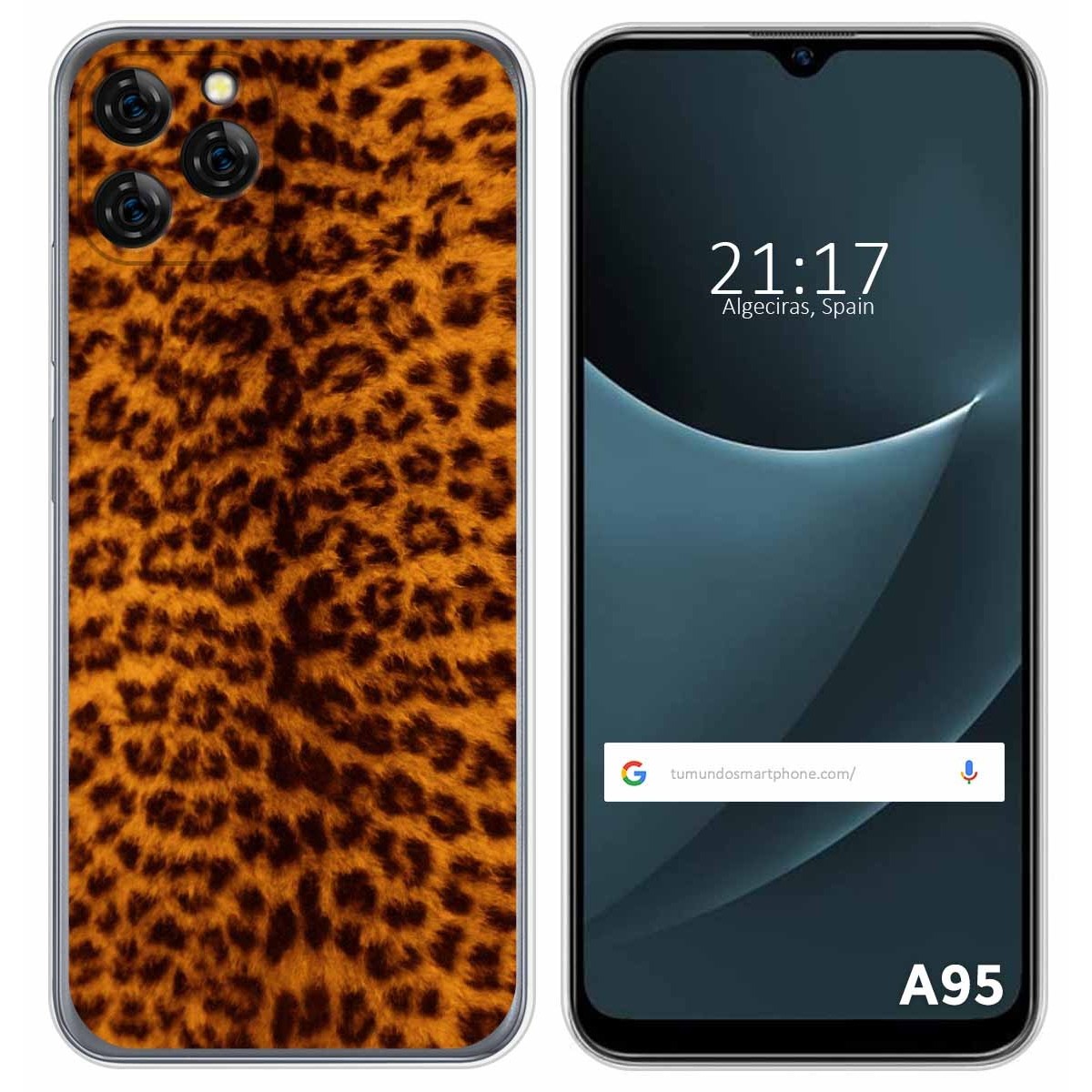 Funda Silicona para Blackview A95 diseño Animal 03 Dibujos