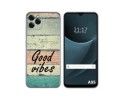 Funda Silicona para Blackview A95 diseño Madera 01 Dibujos