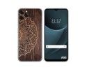 Funda Silicona para Blackview A95 diseño Madera 06 Dibujos
