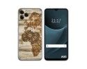 Funda Silicona para Blackview A95 diseño Madera 07 Dibujos