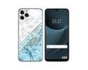 Funda Silicona para Blackview A95 diseño Mármol 02 Dibujos