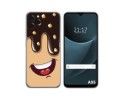 Funda Silicona para Blackview A95 diseño Helado Chocolate Dibujos