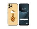 Funda Silicona para Blackview A95 diseño Jirafa Dibujos