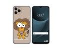 Funda Silicona para Blackview A95 diseño Leon Dibujos