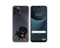 Funda Silicona Transparente para Blackview A95 diseño Perros 04 Dibujos