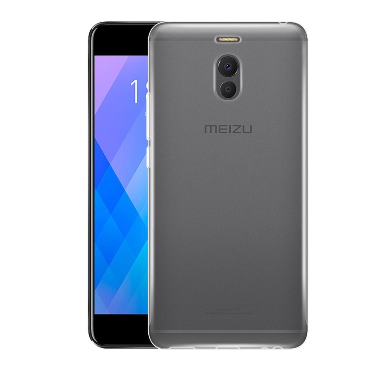 Funda Gel Tpu Fina Ultra-Thin 0,3mm Transparente para Meizu M6 Note